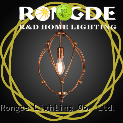 Rongde iron pendant light company