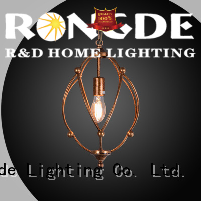 Rongde High-quality iron pendant light Supply