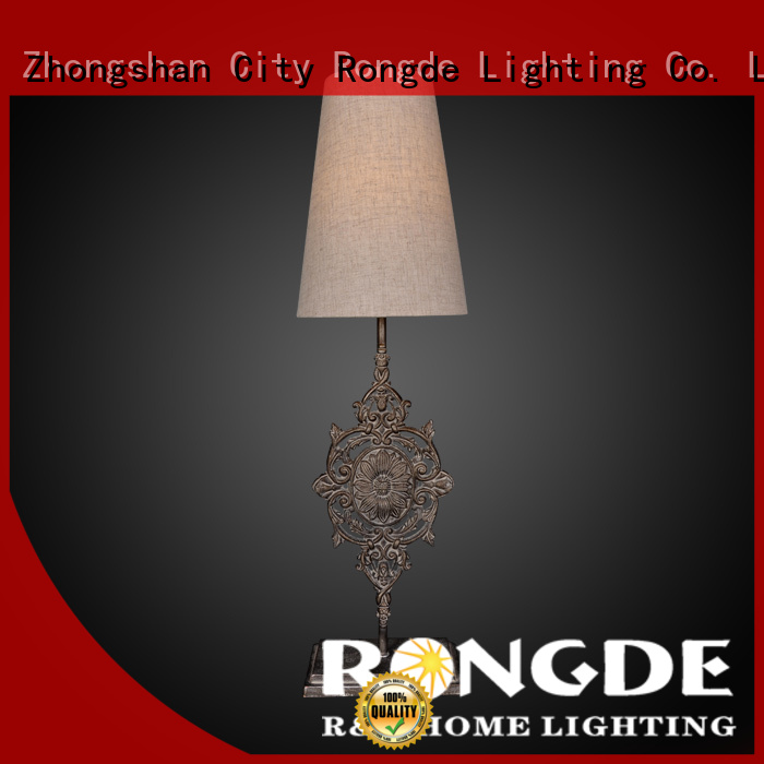 Rongde Top castle rustic lamps factory