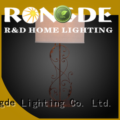 Rongde High-quality rust table lamp Supply