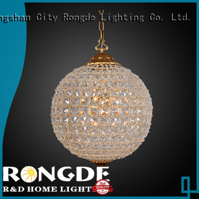 Rongde Latest chandelier light manufacturers
