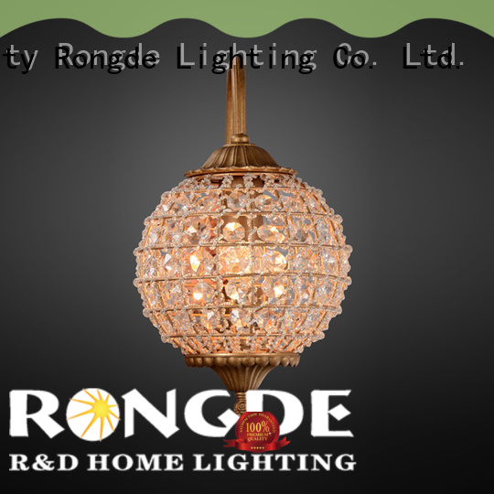 Rongde crystal wall lights company
