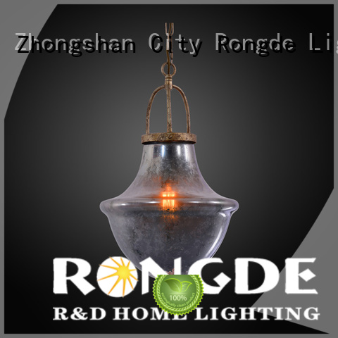 Rongde iron pendant lamp for business