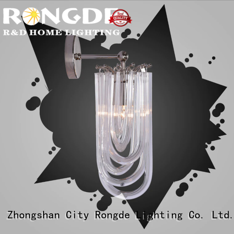 Rongde Wholesale crystal wall lights company