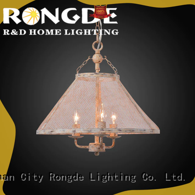 Rongde Wholesale iron chandelier company