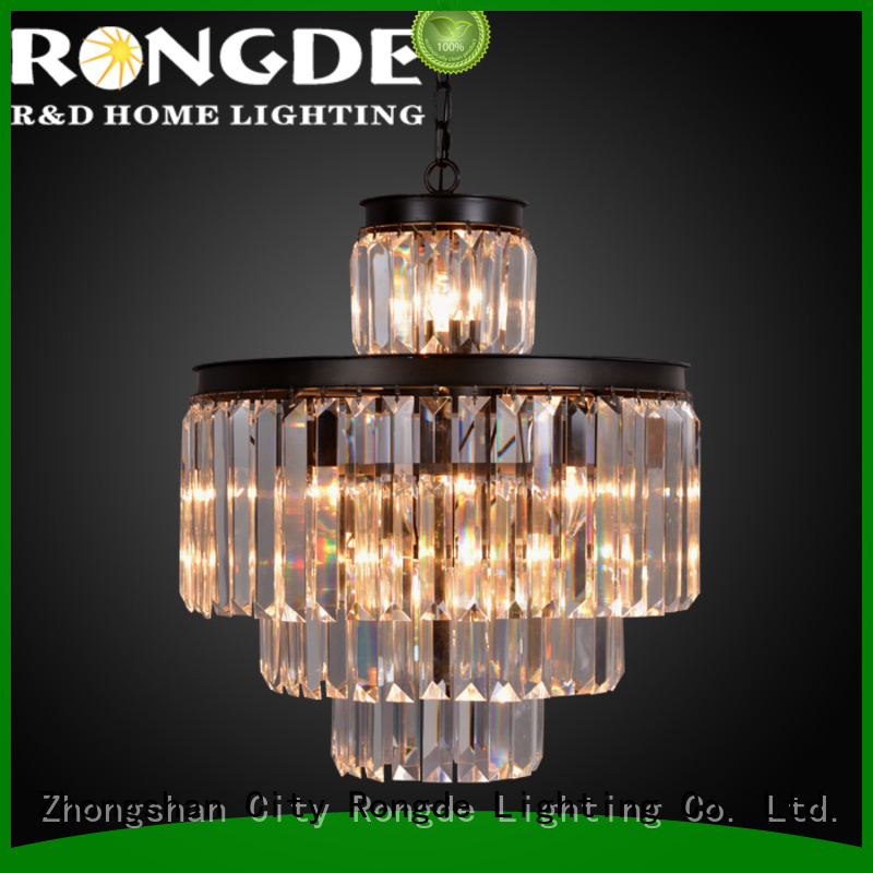 Rongde Top chandelier lamp factory
