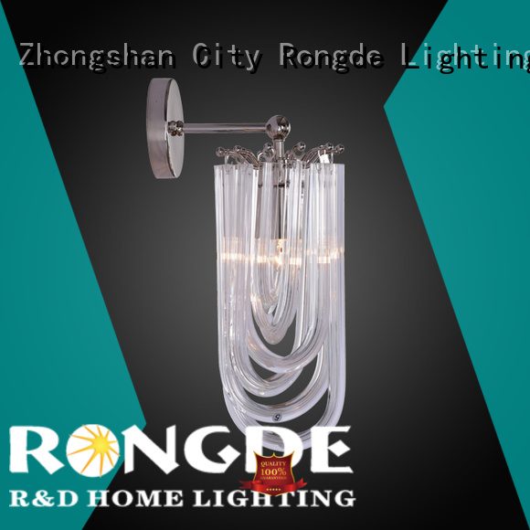 Rongde New crystal wall lights manufacturers