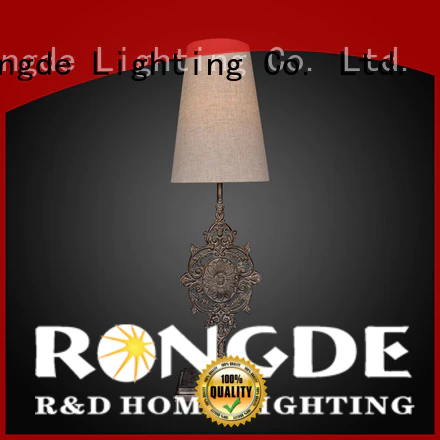 Rongde New rust table lamp factory