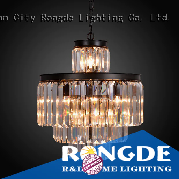 Rongde Top crystal chandelier Suppliers