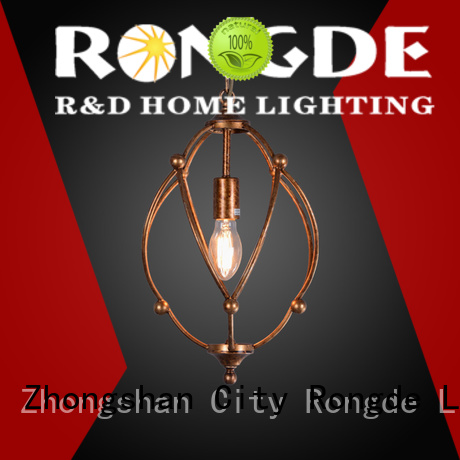 Rongde iron pendant light Supply