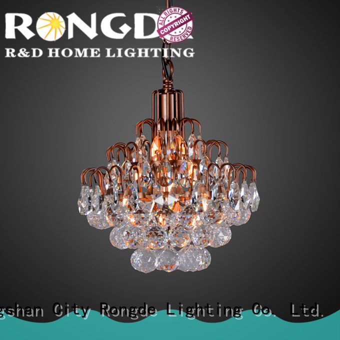 Rongde Wholesale wrought iron chandeliers factory