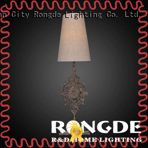 Rongde Latest rustic desk lamp Suppliers