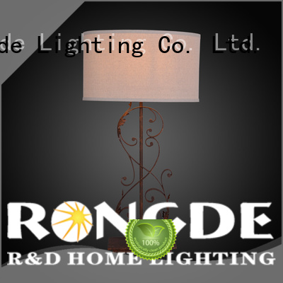 Rongde rust table lamp Suppliers