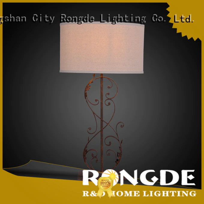 Rongde High-quality rustic table lamp Supply