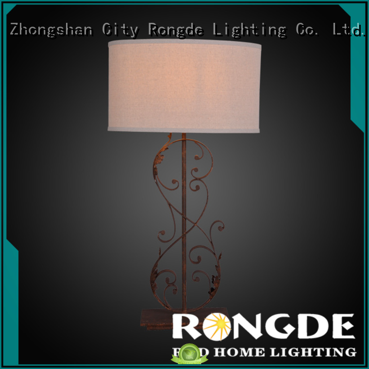 Rongde Latest castle rustic lamps manufacturers
