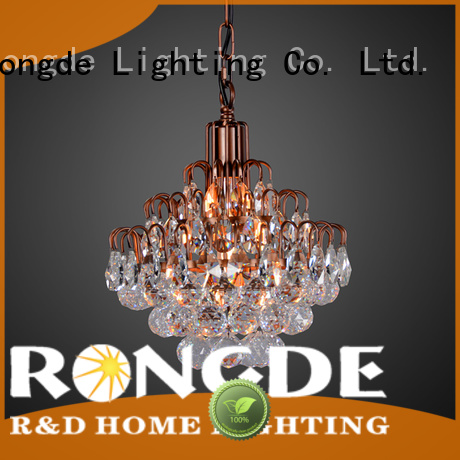 Rongde Top iron pendant light for business