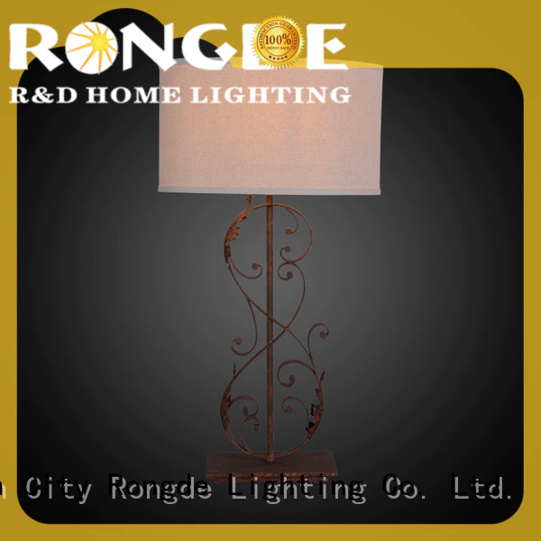 Rongde rust table lamp for business