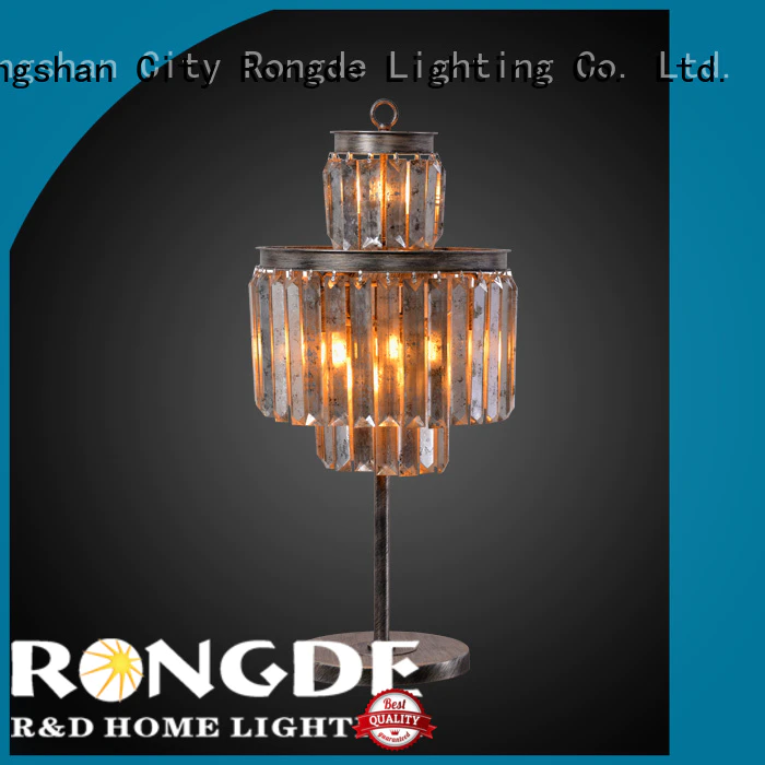 Rongde rustic desk lamp manufacturers