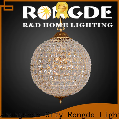 Rongde New crystal chandelier manufacturers