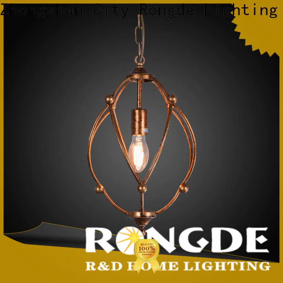Rongde iron pendant for business