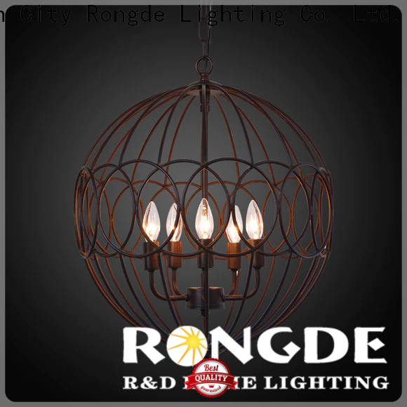 Rongde Top chandelier lamp factory
