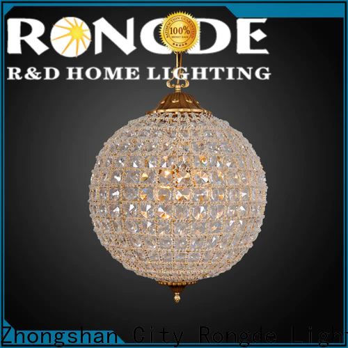 Rongde Top chandelier light manufacturers