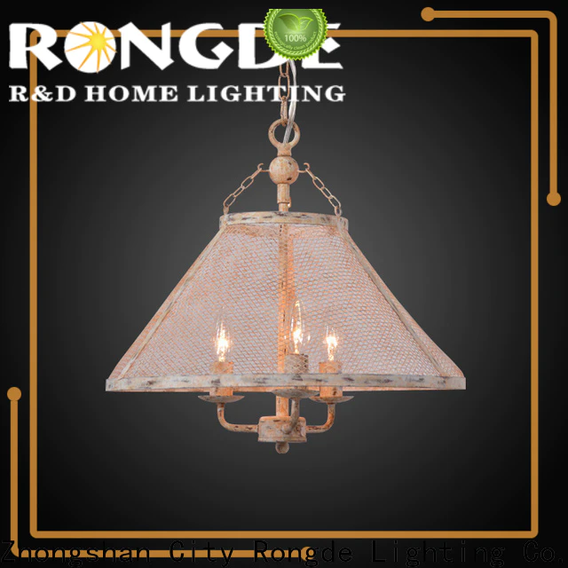 Rongde Custom iron chandelier company