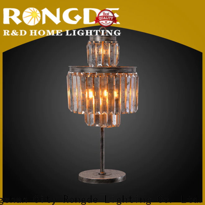 Rongde rust table lamp for business