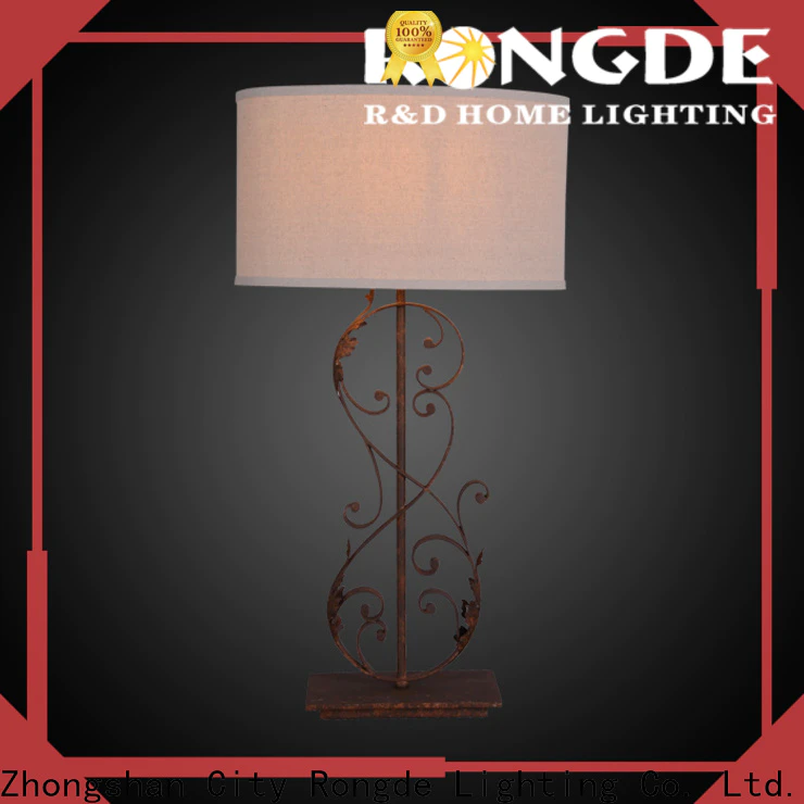 Rongde Custom iron table lamp company