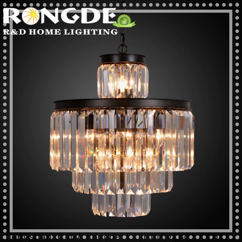 Rongde Custom chandelier light Supply