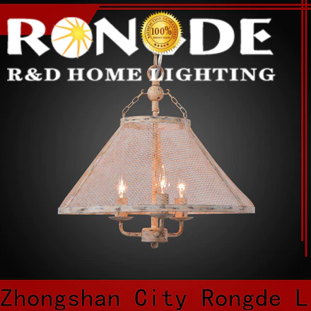 Rongde wrought iron chandeliers Supply