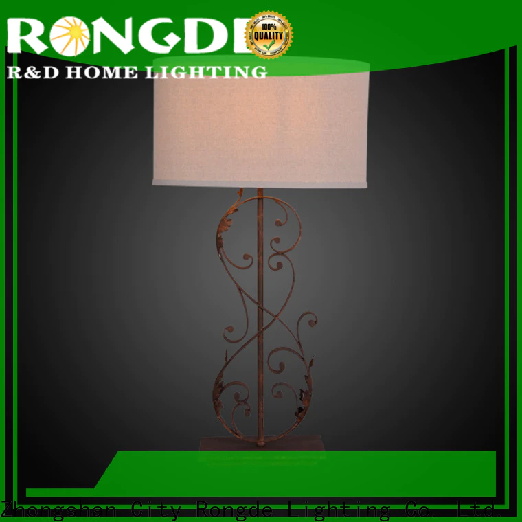 Rongde Best iron table lamp manufacturers